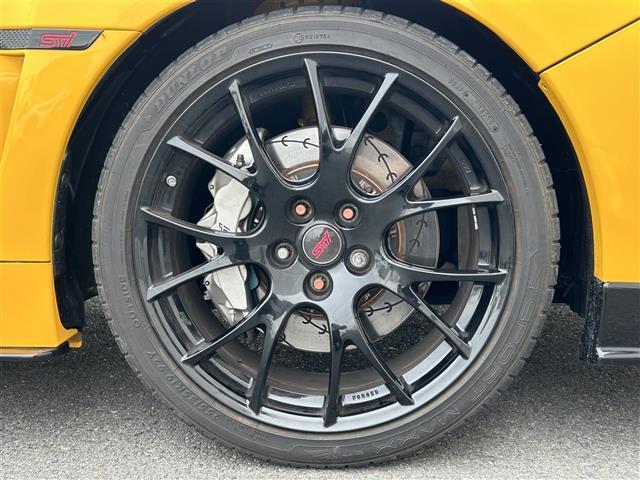 WRX STI S207 NBR チャレンジP イエローE 社外ナビ AM FM BT SD USB TV 専用ドライカーボン製リアスポイラー STI製RECAROフロントシート HKSGT3タービン HKSブローオフバルブ HKSインタークーラー(38枚目)