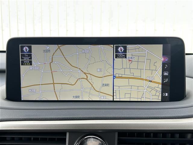 ＲＸ ３００　Ｆスポーツ　ＴＲＤエアロ　パノラマルーフ　純正１２．３インチナビ（ＣＤ／ＤＶＤ／ＳＤ／Ｂｌｕｅｔｏｏｔｈ／Ｍｉｒａｃａｓｔ／ＵＳＢ）パノラミックビューモニター　マークレビンソンプレミアムサウンド（5枚目）