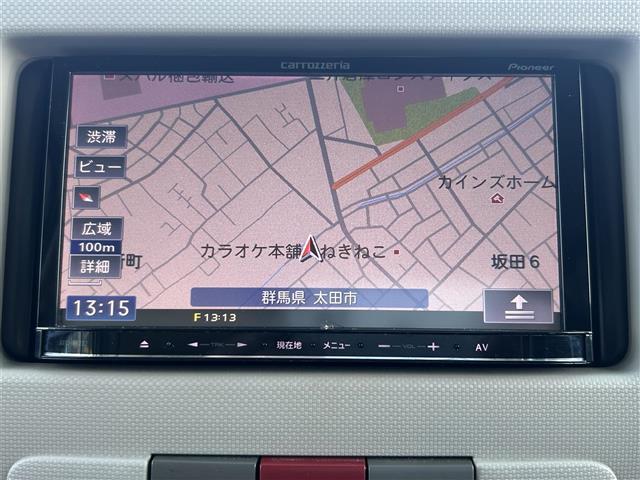 ミラココア ココアプラスX 社外ナビ FM AM CD SD TV ETC 純正ドアバイザー フロアマット 純正ホイールキャップ ウインカーミラー アイドリングストップ 保証書 取扱説明書(2枚目)