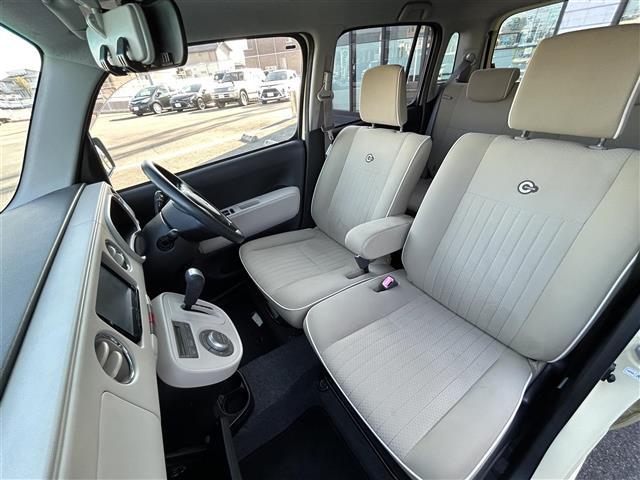 ミラココア ココアプラスX 社外ナビ FM AM CD SD TV ETC 純正ドアバイザー フロアマット 純正ホイールキャップ ウインカーミラー アイドリングストップ 保証書 取扱説明書(18枚目)