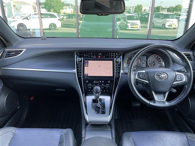 ハリアー プログレスメタル＆レザーパックスタイルブルーイッシュ　純正ＳＤナビ　ＡＭ　ＦＭ　ＣＤ　ＤＶＤ　ＢＴ　ＵＳＢ　ＳＤ　フルセグＴＶ　ＪＢＬプレミアムサウンド　サンルーフ　全方位カメラ　トヨタセーフティーセンスクルーズコントロール（36枚目）