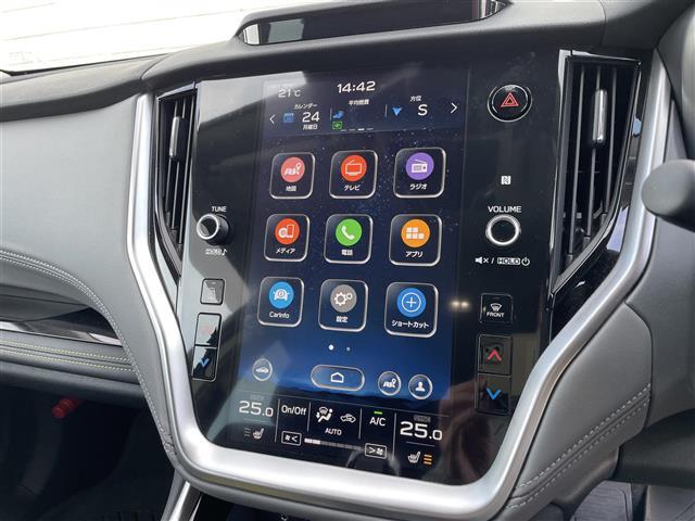 レガシィアウトバック Ｘ－ブレイクＥＸ　ワンオーナー　アイサイトＸ　プリクラッシュセーフティ　エマージェンシーレーンキープアシスト　車線逸脱警報　スバルリヤビークルディテクション　ドライバーモニタリングシステム　ＳＴＡＲＬＩＮＫ（4枚目）