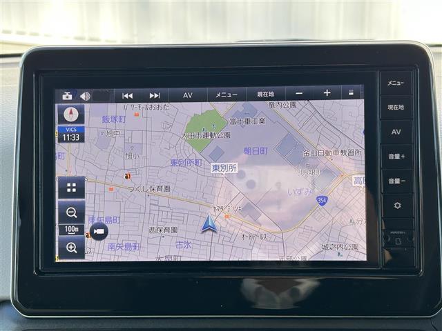 デイズ Ｘ　純正メモリーナビ　ＭＭ２２３－ＤＬ　ＡＭ　ＦＭ　Ｂｌｕｅｔｏｏｔｈ　フルセグＴＶ　前後ドラレコ映像　アラウンドビューモニター　エマージェンシーブレーキ　純正デジタルインナーミラー　電格ミラー　ＥＴＣ（2枚目）