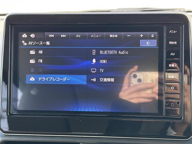 デイズ Ｘ　純正メモリーナビ　ＭＭ２２３－ＤＬ　ＡＭ　ＦＭ　Ｂｌｕｅｔｏｏｔｈ　フルセグＴＶ　前後ドラレコ映像　アラウンドビューモニター　エマージェンシーブレーキ　純正デジタルインナーミラー　電格ミラー　ＥＴＣ（4枚目）