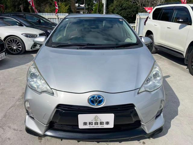 アクア G bluetooth デュアルエアバック I-STOP 衝突安全ボディ パワーウィンドウ ESC ATエアコン ABS パワーステアリング 運転席エアバッグ キーレススタートシステム ETC(2枚目)