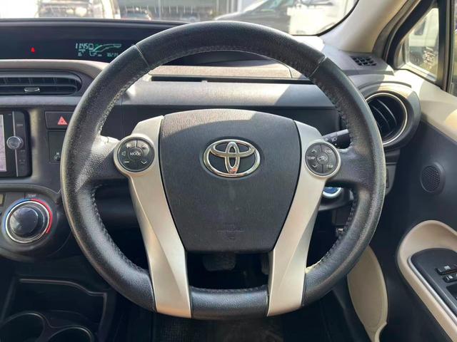 アクア G bluetooth デュアルエアバック I-STOP 衝突安全ボディ パワーウィンドウ ESC ATエアコン ABS パワーステアリング 運転席エアバッグ キーレススタートシステム ETC(17枚目)