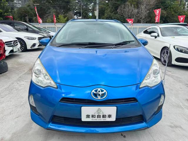 アクア S BLUETOOTH キーレスエントリ 安全ボディ オートエアコン デュアルエアバック ESC パワーウィンドウ SRS パワーステアリング ABS アイストップ(2枚目)