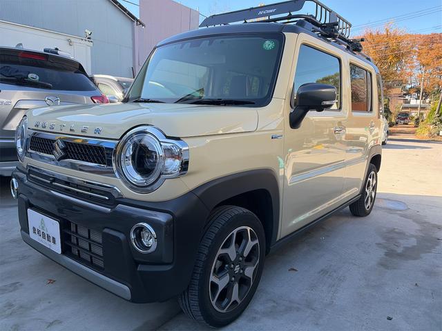 ハスラー ＪスタイルＩＩターボ　特別仕様車　全方位モニター付メモリーナビ装着車４ＷＤ　ドライブレコーダー　ＥＴＣ　全周囲カメラ　クリアランスソナー　　レーンアシスト　衝突被害軽減システム　オートライト　ＬＥＤヘッドランプ（2枚目）