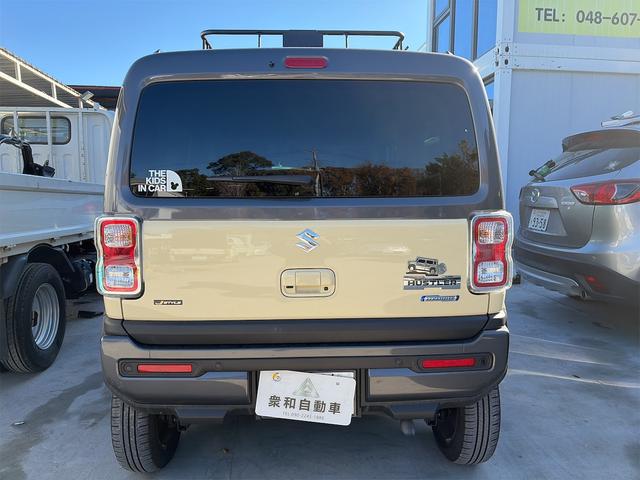 ハスラー ＪスタイルＩＩターボ　特別仕様車　全方位モニター付メモリーナビ装着車４ＷＤ　ドライブレコーダー　ＥＴＣ　全周囲カメラ　クリアランスソナー　　レーンアシスト　衝突被害軽減システム　オートライト　ＬＥＤヘッドランプ（4枚目）