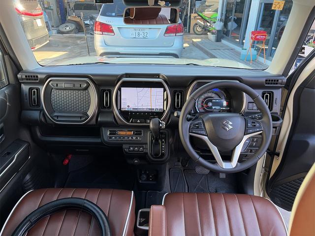 ハスラー ＪスタイルＩＩターボ　特別仕様車　全方位モニター付メモリーナビ装着車４ＷＤ　ドライブレコーダー　ＥＴＣ　全周囲カメラ　クリアランスソナー　　レーンアシスト　衝突被害軽減システム　オートライト　ＬＥＤヘッドランプ（13枚目）