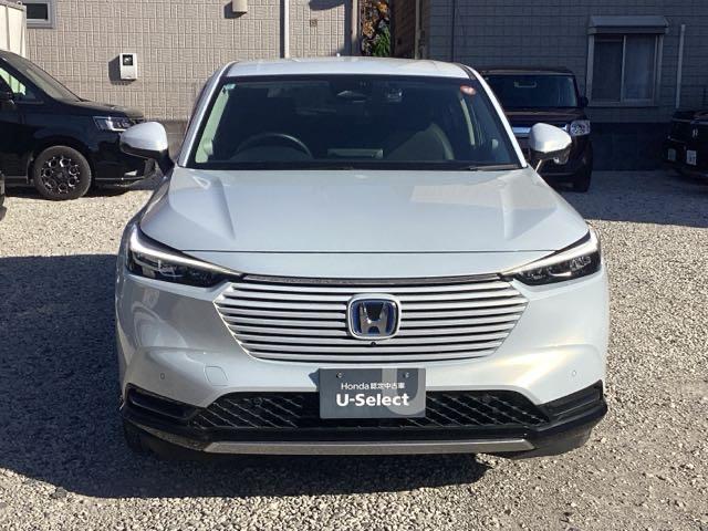 ヴェゼル e:HEVZ ホンダセンシング ホンダコネクトディスプレイ&マルチビューカメラ ドラレコ サイドエアバック ETC フルオートエアコン 盗難防止装置 Rカメラ 記録簿 フルセグテレビ スマ-トキ- Pセンサー 禁煙(3枚目)