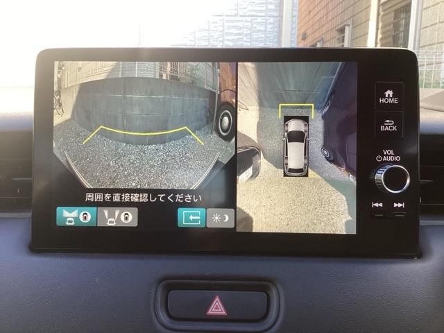 ヴェゼル e:HEVZ ホンダセンシング ホンダコネクトディスプレイ&マルチビューカメラ ドラレコ サイドエアバック ETC フルオートエアコン 盗難防止装置 Rカメラ 記録簿 フルセグテレビ スマ-トキ- Pセンサー 禁煙(8枚目)