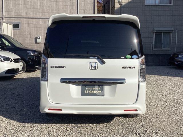 ステップワゴンスパーダ Ｚクールスピリット　ギャザスメモリーナビ＆Ｒカメラ、電動スライドドア、ＥＴＣ、フルオートエアコン　バックカメ　キーフリー　横滑防止　ＤＶＤ視聴可能　パワーウインドウ　禁煙　Ａクルーズ　三列シート　運転席エアバック　ＡＢＳ（5枚目）