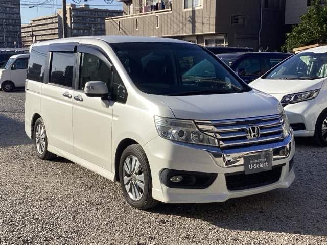 ステップワゴンスパーダ Ｚ　ワンオーナー、禁煙、ギャザスメモリーナビ＆Ｒカメラ、電動スライドドア、ＥＴＣ、フルオートエアコン　横滑防止　イモビ　地デジＴＶ　バックモニタ－　３列シ－ト　キーフリー　パワーウィンド　禁煙車両　１オナ（32枚目）