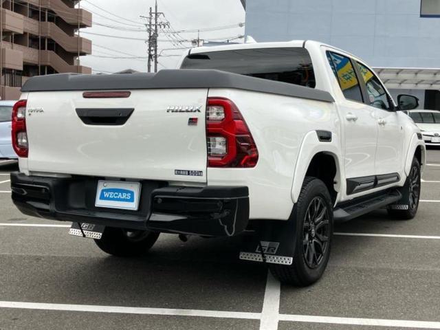 ハイラックス ４ＷＤ　Ｚ　ＧＲスポーツ　ディスプレイオーディオ＋ナビ８インチ／トヨタセーフティセンス／パノラミックビューモニター／車線逸脱防止支援システム／シート　ハーフレザー／パーキングアシスト　バックガイド　衝突被害軽減システム　４ＷＤ（3枚目）