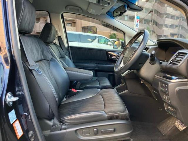 オデッセイハイブリッド ハイブリッドアブソルート・EXホンダセンシング 新品タイヤ/純正 9インチ SDナビ/フリップダウンモニター 純正 11インチ/ホンダセンシング/両側電動スライドドア/シートヒーター 前席/マルチビューカメラシステム/シート ハーフレザー 記録簿(4枚目)