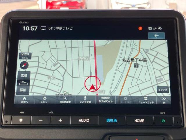 N-BOXカスタム ヒョウジュン 純正 8インチ メモリーナビ/ホンダセンシング/電動スライドドア/シートヒーター 前席/車線逸脱防止支援システム/パーキングアシスト バックガイド/ドライブレコーダー 純正 衝突被害軽減システム(9枚目)