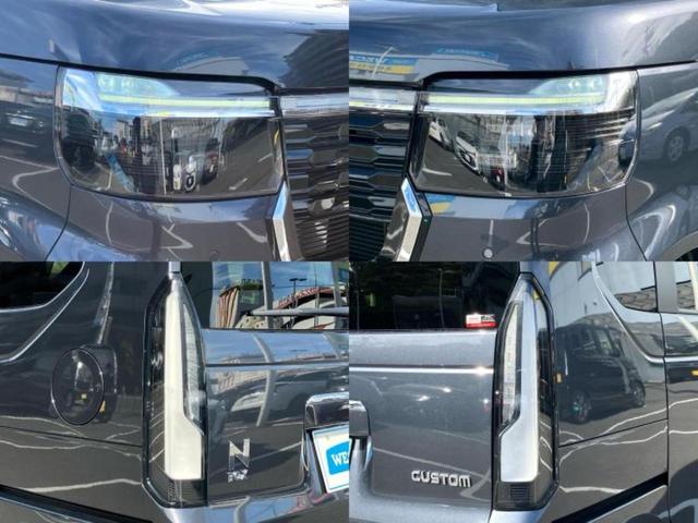 N-BOXカスタム ヒョウジュン 純正 8インチ メモリーナビ/ホンダセンシング/電動スライドドア/シートヒーター 前席/車線逸脱防止支援システム/パーキングアシスト バックガイド/ドライブレコーダー 純正 衝突被害軽減システム(44枚目)