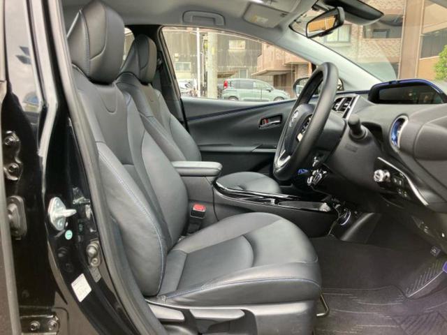 プリウス Aツーリングセレクション 純正 9インチ SDナビ/衝突安全装置/シートヒーター/車線逸脱防止支援システム/シート 合皮/パーキングアシスト 自動操舵/ヘッドランプ LED/Bluetooth接続/ETC 衝突被害軽減システム(4枚目)