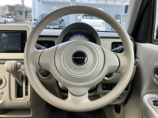 アルトラパン G 純正 SDナビ/衝突安全装置/シートヒーター 運転席/Bluetooth接続/EBD付ABS/横滑り防止装置/バックモニター/エアバッグ 運転席/エアバッグ 助手席/パワーウインドウ バックカメラ(13枚目)