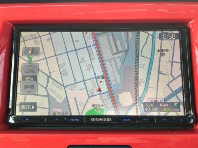 ハスラー Ｊスタイル　保証書／社外　ＳＤナビ／衝突安全装置／シートヒーター／ヘッドランプ　ＨＩＤ／Ｂｌｕｅｔｏｏｔｈ接続／ＥＴＣ／ＥＢＤ付ＡＢＳ／横滑り防止装置／アイドリングストップ／バックモニター／ワンセグＴＶ（9枚目）