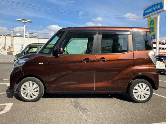 デイズルークス X 新品タイヤ/純正 SDナビ/インテリジェントルームミラー/電動スライドドア/アラウンドビューモニター/Bluetooth接続/EBD付ABS/アイドリングストップ/バックモニター/エアバッグ 運転席(2枚目)