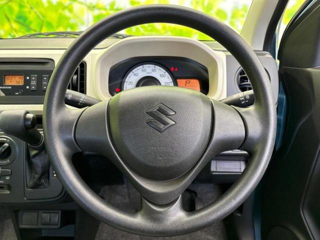 アルト F EBD付ABS/横滑り防止装置/エアバッグ 運転席/エアバッグ 助手席/パワーウインドウ/キーレス/パワーステアリング/マニュアルエアコン/取扱説明書/ユーザー買取車/セキュリティアラーム(11枚目)