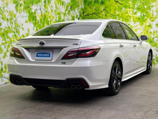 クラウンハイブリッド RSリミテッド 保証書/純正 SDナビ/衝突安全装置/シートヒーター/車線逸脱防止支援システム/シート フルレザー/ヘッドランプ LED/USBジャック/Bluetooth接続/ETC/EBD付ABS 革シート(3枚目)