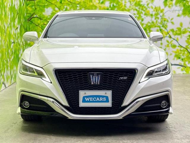 クラウンハイブリッド RSリミテッド 保証書/純正 SDナビ/衝突安全装置/シートヒーター/車線逸脱防止支援システム/シート フルレザー/ヘッドランプ LED/USBジャック/Bluetooth接続/ETC/EBD付ABS 革シート(53枚目)