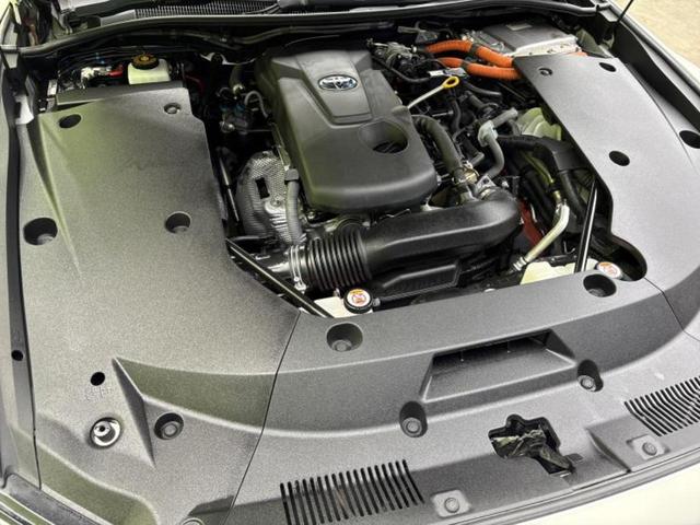 クラウンハイブリッド RSリミテッド 保証書/純正 SDナビ/衝突安全装置/シートヒーター/車線逸脱防止支援システム/シート フルレザー/ヘッドランプ LED/USBジャック/Bluetooth接続/ETC/EBD付ABS 革シート(58枚目)