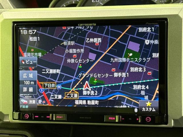 ウェイク G SA 新品タイヤ/保証書/社外 8インチ SDナビ/スマートアシスト(トヨタ・ダイハツ)/両側電動スライドドア/ヘッドランプ LED/Bluetooth接続/ETC/EBD付ABS/横滑り防止装置(9枚目)