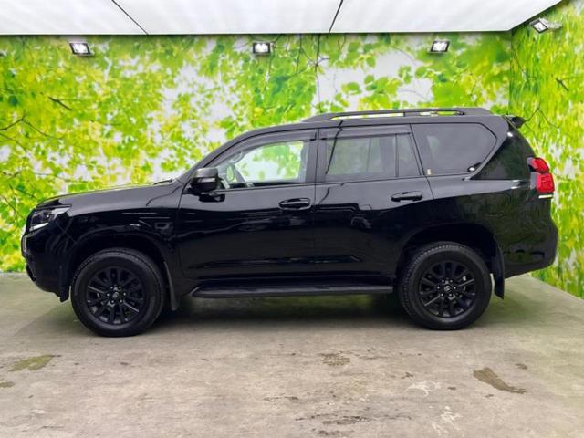 ランドクルーザープラド 4WD TX Lパッケージマットブラックエディション 新品タイヤ/サンルーフ/保証書/純正 9インチ SDナビ/衝突安全装置/シートヒーター/マルチテレインモニター/車線逸脱防止支援システム/シート フルレザー/ドライブレコーダー 純正 革シート 4WD(2枚目)