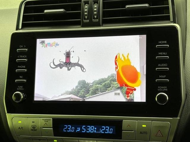 ランドクルーザープラド 4WD TX Lパッケージマットブラックエディション 新品タイヤ/サンルーフ/保証書/純正 9インチ SDナビ/衝突安全装置/シートヒーター/マルチテレインモニター/車線逸脱防止支援システム/シート フルレザー/ドライブレコーダー 純正 革シート 4WD(11枚目)