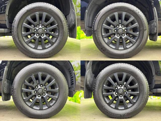 ランドクルーザープラド 4WD TX Lパッケージマットブラックエディション 新品タイヤ/サンルーフ/保証書/純正 9インチ SDナビ/衝突安全装置/シートヒーター/マルチテレインモニター/車線逸脱防止支援システム/シート フルレザー/ドライブレコーダー 純正 革シート 4WD(60枚目)