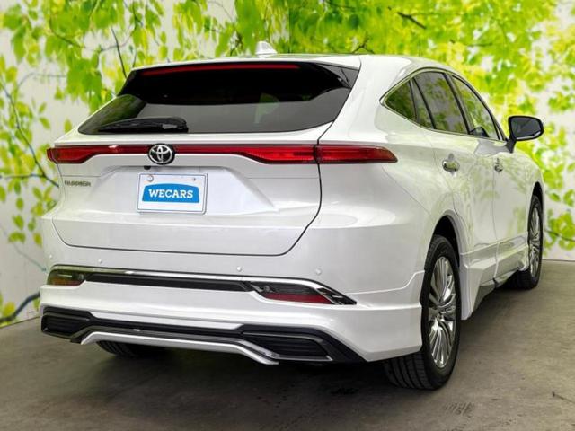 ハリアー Ｚレザーパッケージ　パノラマルーフ／純正エアロ／ＪＢＬ／ディスプレイオーディオ＋ナビ１２．３インチ／デジタルインナーミラー／トヨタセーフティセンス／エアーシート　前席／車線逸脱防止支援システム／シート　フルレザー（3枚目）