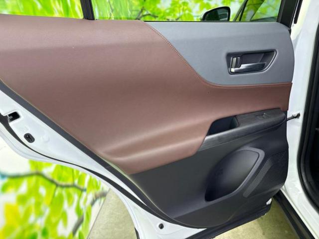 ハリアー Ｚレザーパッケージ　パノラマルーフ／純正エアロ／ＪＢＬ／ディスプレイオーディオ＋ナビ１２．３インチ／デジタルインナーミラー／トヨタセーフティセンス／エアーシート　前席／車線逸脱防止支援システム／シート　フルレザー（22枚目）