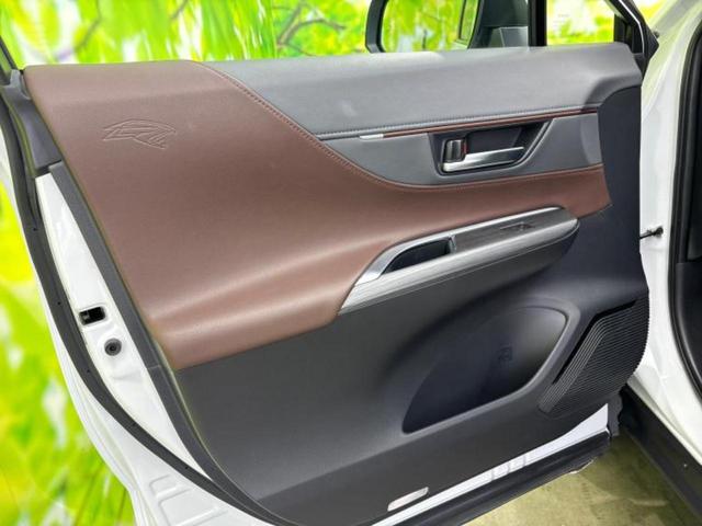 ハリアー Ｚレザーパッケージ　パノラマルーフ／純正エアロ／ＪＢＬ／ディスプレイオーディオ＋ナビ１２．３インチ／デジタルインナーミラー／トヨタセーフティセンス／エアーシート　前席／車線逸脱防止支援システム／シート　フルレザー（23枚目）