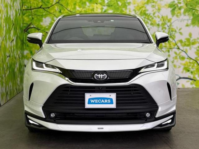 ハリアー Ｚレザーパッケージ　パノラマルーフ／純正エアロ／ＪＢＬ／ディスプレイオーディオ＋ナビ１２．３インチ／デジタルインナーミラー／トヨタセーフティセンス／エアーシート　前席／車線逸脱防止支援システム／シート　フルレザー（55枚目）