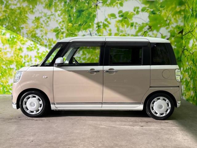 ムーヴキャンバス ＸメイクアップリミテッドＳＡ３　新品タイヤ／保証書／社外　ＳＤナビ／スマートアシスト（トヨタ・ダイハツ）／両側電動スライドドア／パノラマモニター／車線逸脱防止支援システム／ドライブレコーダー　前後／Ｂｌｕｅｔｏｏｔｈ接続　禁煙車（2枚目）