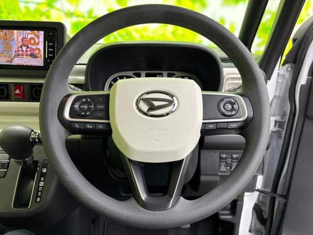 ムーヴキャンバス ストライプスＧターボ　保証書／社外　メモリーナビ／スマートアシスト（トヨタ・ダイハツ）／両側電動スライドドア／シートヒーター　前席／パノラマモニター／車線逸脱防止支援システム／ヘッドランプ　ＬＥＤ／ＵＳＢジャック　ターボ（14枚目）