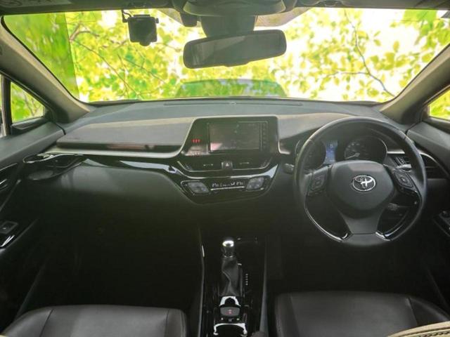 C-HR G 新品タイヤ/純正エアロ/保証書/純正 SDナビ/衝突安全装置/シートヒーター 前席/車線逸脱防止支援システム/シート ハーフレザー/ドライブレコーダー 前後/ヘッドランプ LED 衝突被害軽減システム(9枚目)