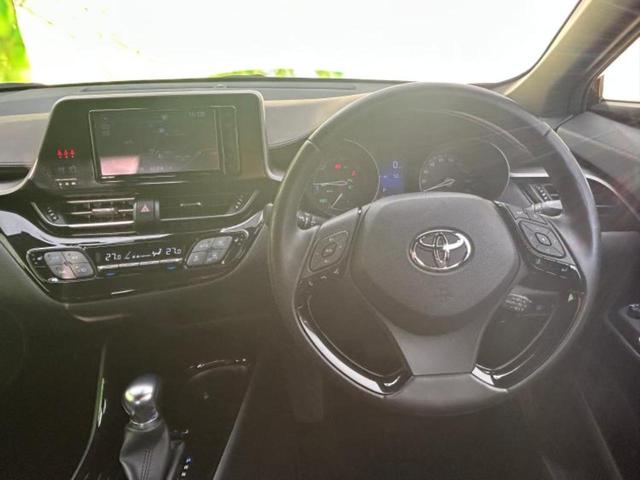 C-HR G 新品タイヤ/純正エアロ/保証書/純正 SDナビ/衝突安全装置/シートヒーター 前席/車線逸脱防止支援システム/シート ハーフレザー/ドライブレコーダー 前後/ヘッドランプ LED 衝突被害軽減システム(10枚目)