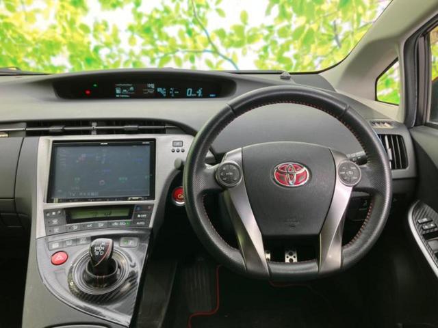 プリウス ＳツーリングセレクションＧｓ　保証書／社外　９インチ　ＳＤナビ／ヘッドランプ　ＬＥＤ／Ｂｌｕｅｔｏｏｔｈ接続／ＥＴＣ／ＥＢＤ付ＡＢＳ／横滑り防止装置／アイドリングストップ／バックモニター／フルセグＴＶ／ＤＶＤ／禁煙車　バックカメラ（5枚目）