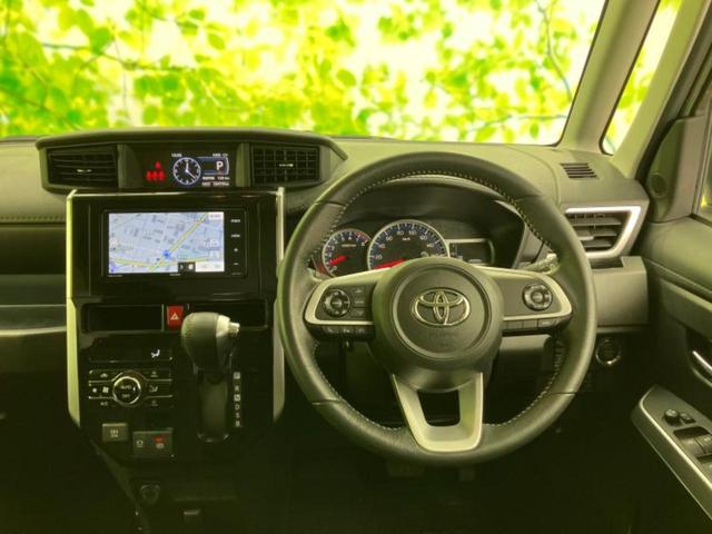 ルーミー カスタムＧ　新品タイヤ／保証書／社外　ＳＤナビ／両側電動スライドドア／全方位モニター／ヘッドランプ　ＬＥＤ／ＵＳＢジャック／Ｂｌｕｅｔｏｏｔｈ接続／ＥＴＣ／ＥＢＤ付ＡＢＳ／横滑り防止装置／アイドリングストップ（5枚目）