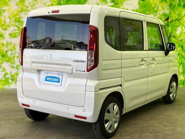 スペーシア ハイブリッドＧ　保証書／車線逸脱防止支援システム／ヘッドランプ　ＬＥＤ／ＥＢＤ付ＡＢＳ／アイドリングストップ／禁煙車／エアバッグ　運転席／エアバッグ　助手席／衝突安全ボディ／パワーウインドウ　ＬＥＤヘッドランプ（3枚目）