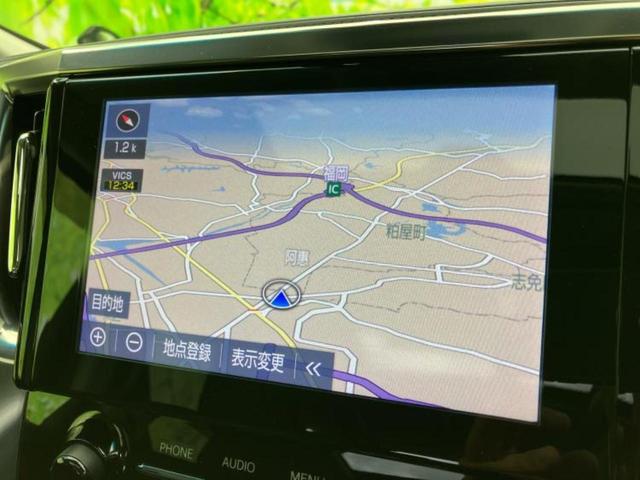 アルファード Ｓ　Ｃパッケージ　新品タイヤ／サンルーフ／保証書／ディスプレイオーディオ＋ナビ９インチ／フリップダウンモニター　純正　１２．１インチ／デジタルインナーミラー／トヨタセーフティセンス／両側電動スライドドア　バックカメラ（10枚目）