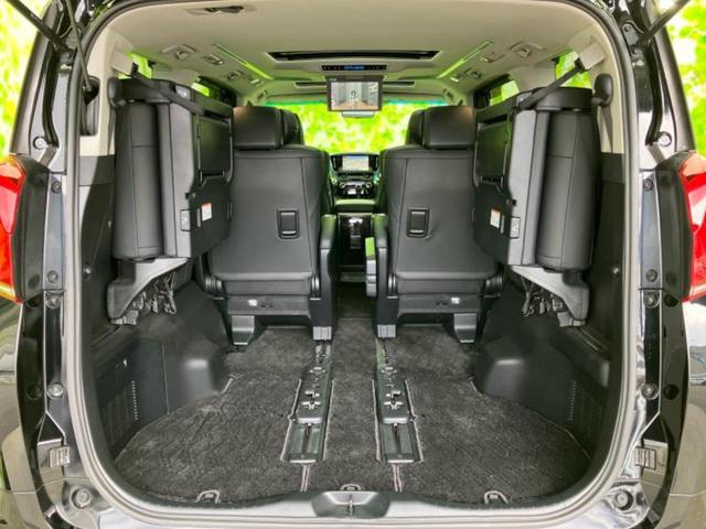 アルファード Ｓ　Ｃパッケージ　新品タイヤ／サンルーフ／保証書／ディスプレイオーディオ＋ナビ９インチ／フリップダウンモニター　純正　１２．１インチ／デジタルインナーミラー／トヨタセーフティセンス／両側電動スライドドア　バックカメラ（21枚目）