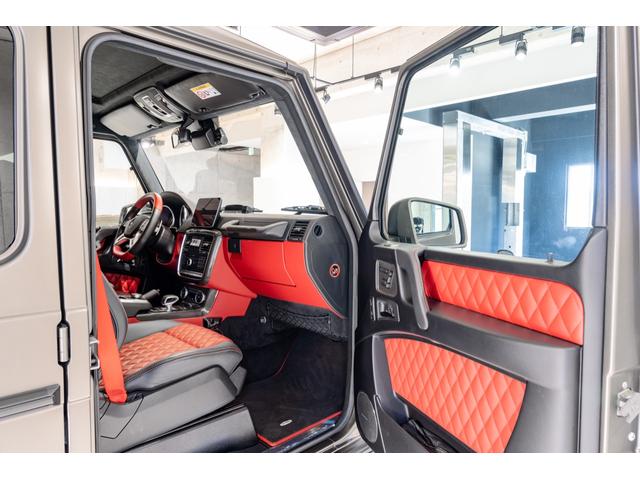 Ｇ６３　エクスクルーシブエディション　６３台限定　デジーノクラシックレッドインテリア　専用ボディカラーモンツァグレーマグノ　純正２１インチＡＷ　サンルーフ(27枚目)