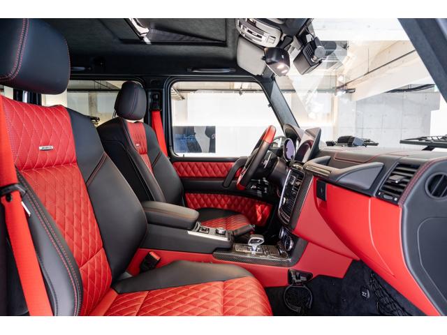 Ｇ６３　エクスクルーシブエディション　６３台限定　デジーノクラシックレッドインテリア　専用ボディカラーモンツァグレーマグノ　純正２１インチＡＷ　サンルーフ(28枚目)