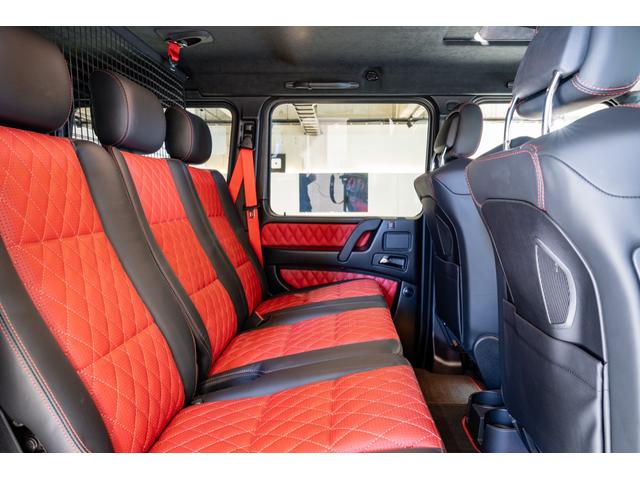 Ｇ６３　エクスクルーシブエディション　６３台限定　デジーノクラシックレッドインテリア　専用ボディカラーモンツァグレーマグノ　純正２１インチＡＷ　サンルーフ(32枚目)